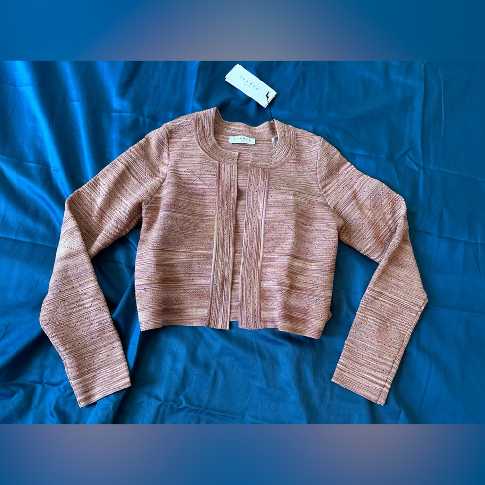 Brand new with tags Sandro cropped cardigan